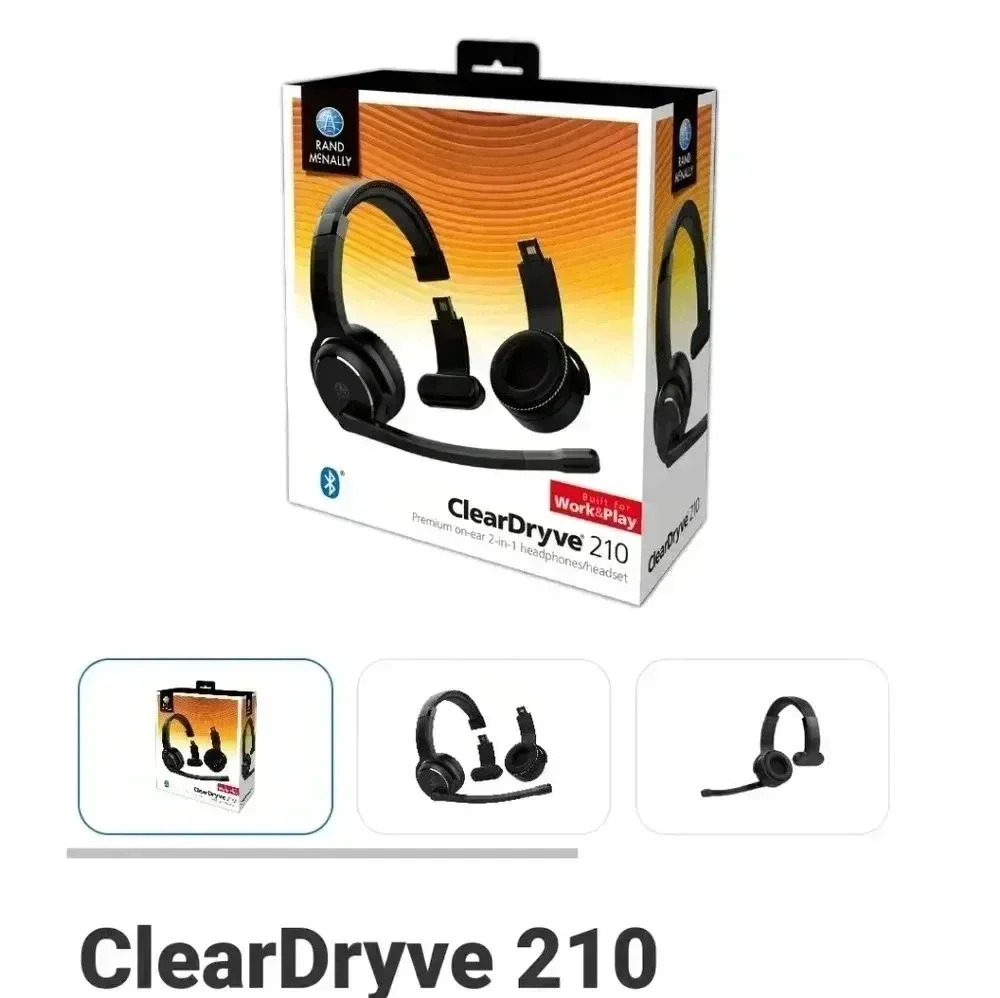 RAND McNALLY CLEARDRYVE 210 HEADSET